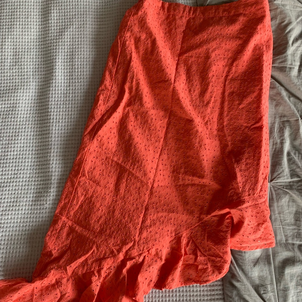 MERCANTILE CORAL SKIRT